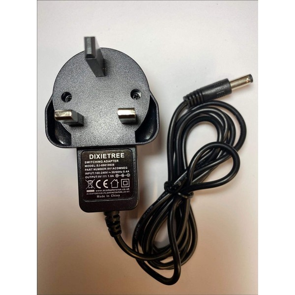 Replacement for 9V Negative Polarity AC-DC Adaptor for Roland OCTAPAD