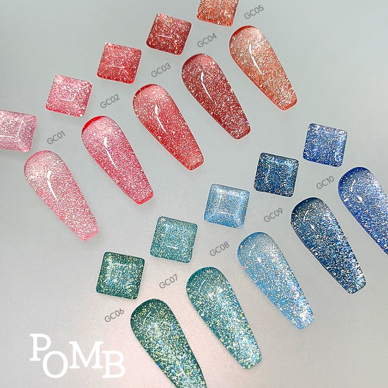 pov POMB POMB reflective glitter gel 10-piece set / 포브