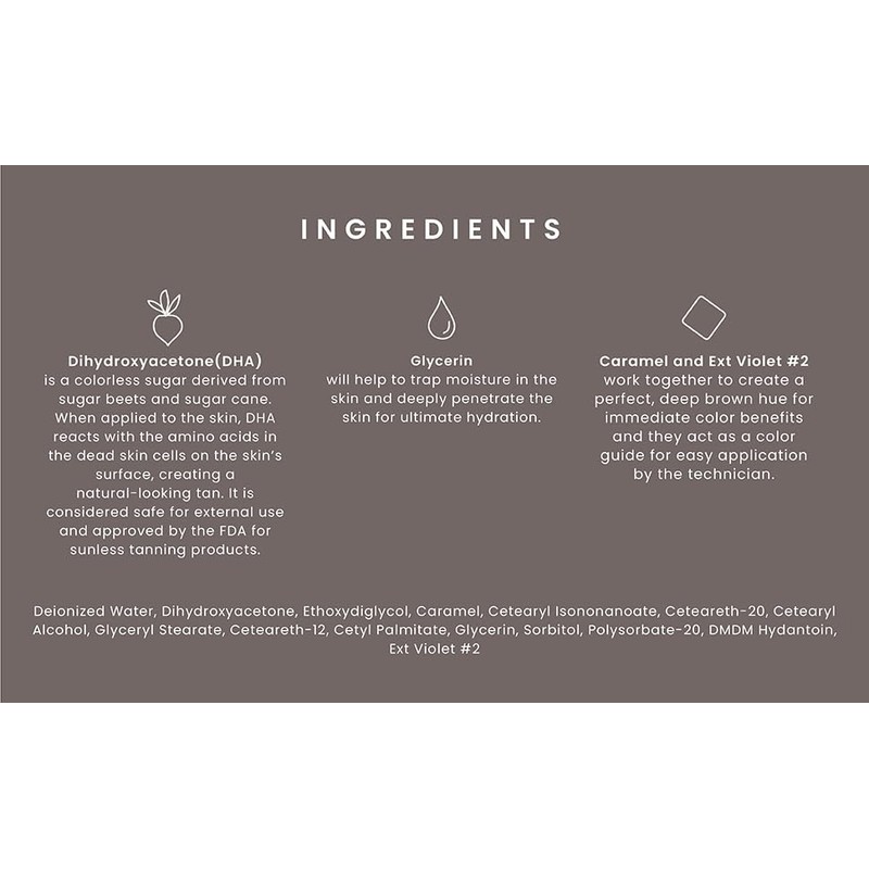 SJOLIE Rapid Spray Tan Solution - Luxe Ultra One Hour