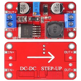 AYMBH XL6019 DC-DC Buck Boost Converter Module 5V 6V 12V 24V to 5-40V 5A Adjustable Voltage Regulator | High Efficiency Step-Up Power Supply Module | Compact Design & Overload Protection