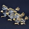Handmade Glass Crafted Golden Pearl with Emperor (Emperors) Dragon