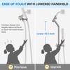 G-Promise All Metal Shower Head with Massage Mode Handheld Spray