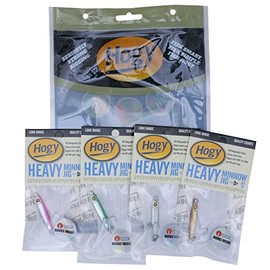 Hogy 1/2oz 1.5inch Heavy Minnow Jig Striped Bass, Seabass, Mackerel, Snapper, Albie, Bonito Casting Lure