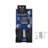 NFHK Motherboard 9pin USB 2.0 Header 1 to 2/4 Female
