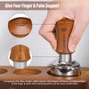 V5 Espresso Tamper, 58.3MM 2 Spring-Loaded Calibrated Tamper with Stainless