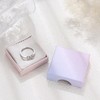 MILACOLATO Silver Rings for Women,925 Sterling Silver Infinity Ring with