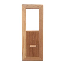 Estink Wooden Sauna Room Air Vent, Cedar Rectangle Adjustable Steam Room Sauna Room Air Ventilation Equipment Panel Air Vent Grille Sauna Accessory for Ventilation in Sauna or Steam Room