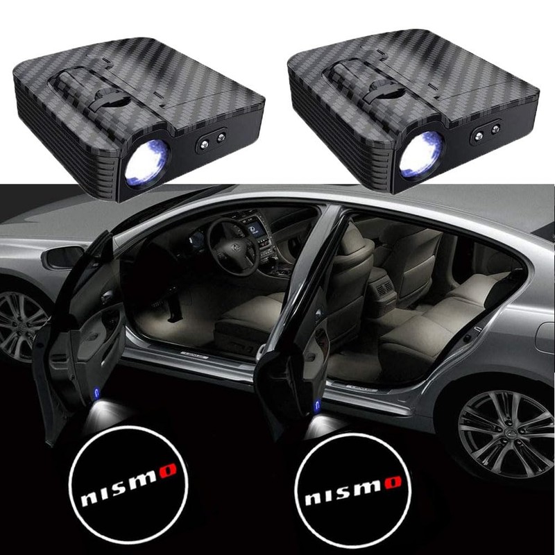 Yaoperfor 2 Pcs Car Courtesy Lamp Car Welcome Light General
