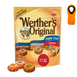 Werthers Original Hard Candy (7.70 OZ (Pack of 1) | Individually Wrapped Hard Sugar Free Caramel Candy |