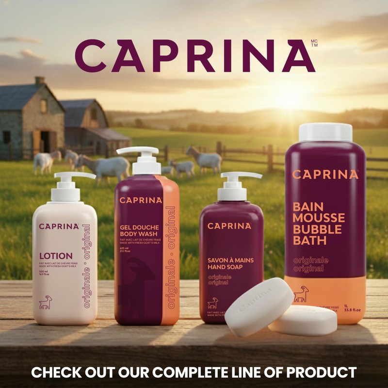 Caprina Fresh Goat Milk Soap Bar, ORIGINAL, 3.17 oz Each