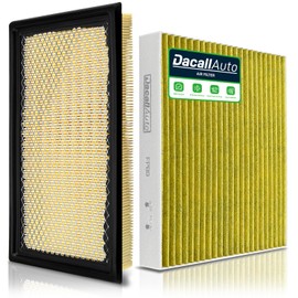Dacall Engine & Cabin Air Filter Set for Ford Explorer 2.3L 3.0L (2020-2025), for Police Interceptor Utility V6-3.0L (2020-2025), for Lincoln Aviator V6-3.0L (2020-2025). Replace FP89, FA-1884