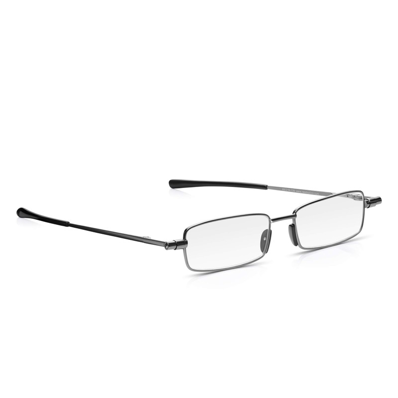 Read Optics Folding Glasses +3.5 Stylish Flat Folding Metal Glasses