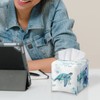 ZFRXIGN Hippie Sea Turtle Tissue Holder Square Tissue Box Cover