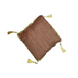 DRW Brown Cushion for Figurines, Baby Jesus etc. 30 x 30 x 3 cm; 42 cm Diagonal