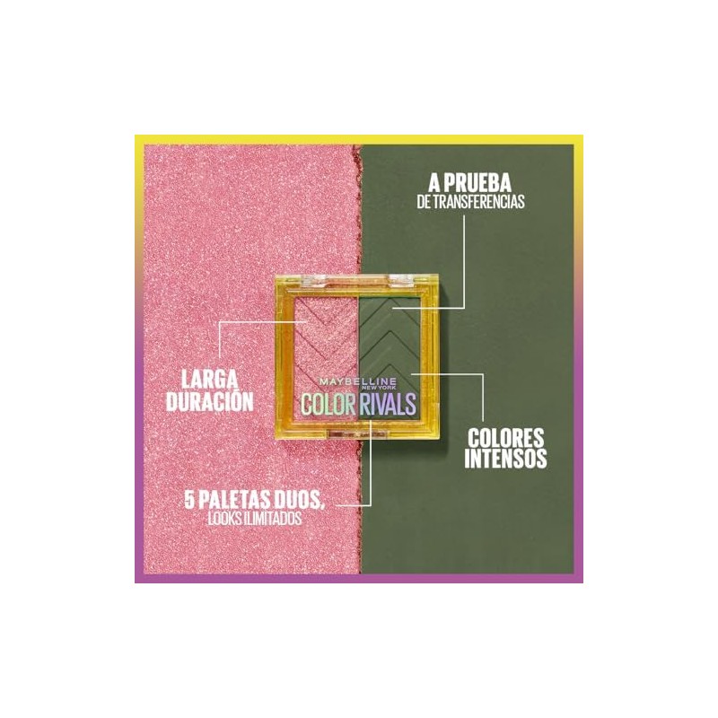 Maybelline Sombras de Ojos de larga duración, a prueba de