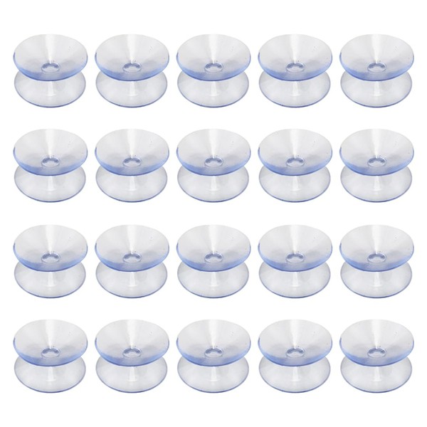 JAMAKALA JAMAKALA Double Sided Suction Cups, 20Pcs Slip-Proof Double Sided