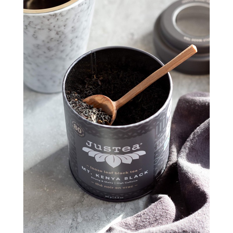 JusTea MT. KENYA BLACK | Loose Leaf Black Tea |