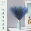 Serwalin Faux Pampas Grass 17.7 Inch 6pcs, Artificial Pampas Grass