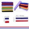 24 Pcs Neon Sweatbands Set Include 8 Pcs Sports Headband