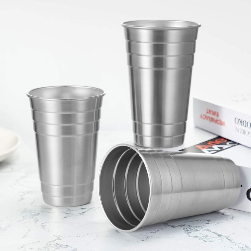 MEWAY Premium Stainless Steel Cups 24 oz Pint Cup Tumbler
