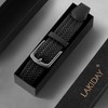 LAKIDAY Braided Fabric Belt Elastic Stretch Belt for Men and