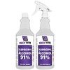 MaxTite 91% Isopropyl Alcohol (Half-Gallon (2 Pack, 32 fl oz)