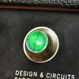 Invisible Sound Guitar amplifier Jewel Lamp Indicator amp jewel.  Model GC 01.  For pilot light