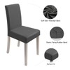 Set of 6 Dining Room Chair Covers, Stretch Removable Washable