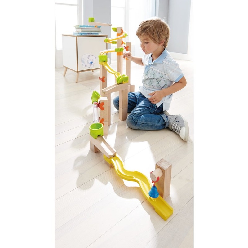 HABA 302936 Ball Track Snake Run Complementary Toy Set