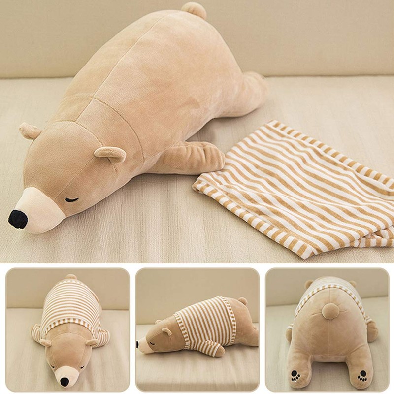 MMTTAO Polar Bear Plush Toys 14 Inch Stuffed Animals Dolls