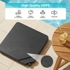 COSIEST 170 LBS Offset Patio Umbrella Base,4 PCS Sand &