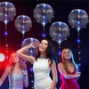 3 Pieces LED Balloons, Transparent Party Balloons, Unique Decorations Perfect