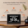 10.1'' Digital Clock, 1280*800p HD Extra Large Display, Digital Clock