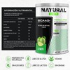 Bcaas Glutamina Aminoácidos Natural Green 500g Sabores