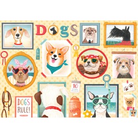 Buffalo Games - Dog's Rule - 300 Large Piece Jigsaw Puzzle