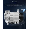 ECCPP A/C Compressor with Clutch 2016-2019 For Nissan Pathfinder 3.5L