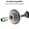 poeland Bicycle Freewheel Remover, Bicycle Cassette Tool, Sprocket Puller Tool