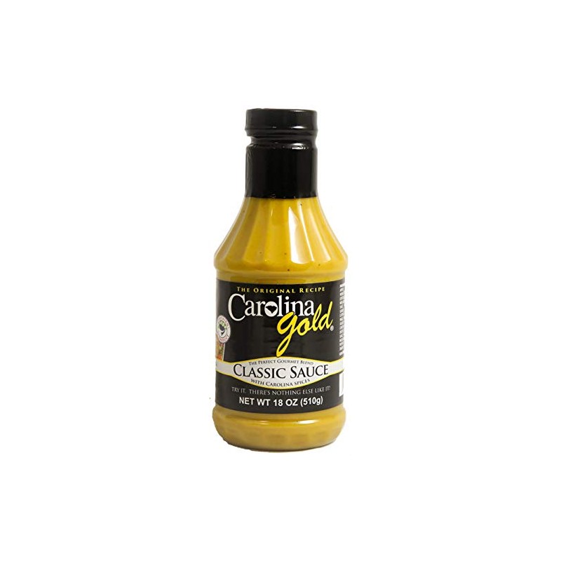 Carolina Gold Classic, BBQ Sauce, 18-Ounce (Pack of 6)