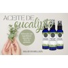 3 Frascos De Aceite De Eucalipto JYE 100% Natural