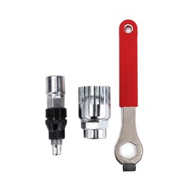 Bike Crank Extractor/Arm Remover and Bottom Bracket Remover with 16mm Spanner/Wrench. Professional Bicycle Repair Tool Kit