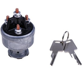 FridayParts Ignition Key Switch 6665606 Compatible for Bobcat Loaders 440 530 630 751 753 763 773 863 873 963 Replacement