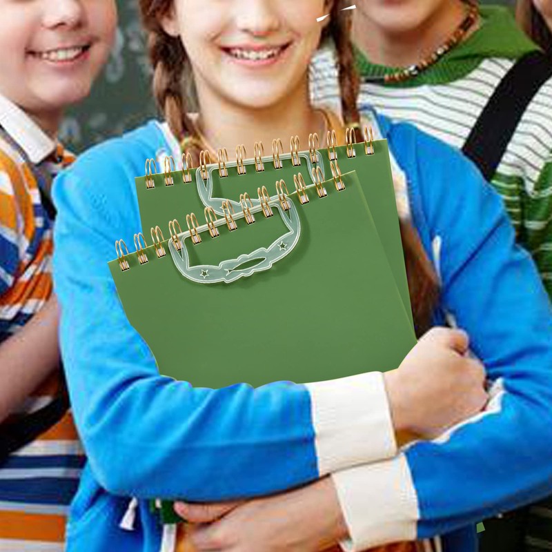 Yoment Top Spiral Notebook, Steno Pads College Ruled, 300 Pages