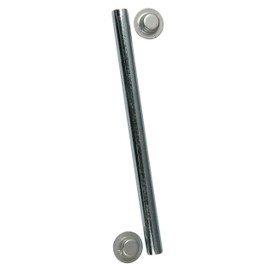 CE Smith Trailer 10705A Roller Shaft with Cap Nuts, 1/2" x 12 3/4"- Replacement Parts and Accessories for Your Ski Boat, Fishing Boat or Sailboat Trailer