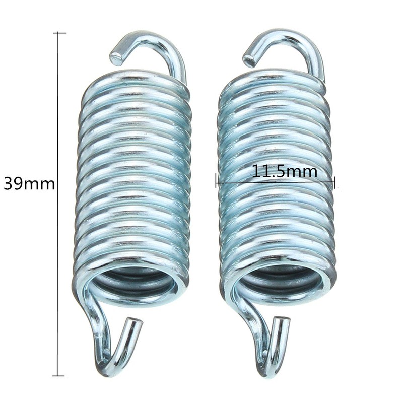 Riloer 2 x Rear Brake Caliper Recoil Spring for Renault