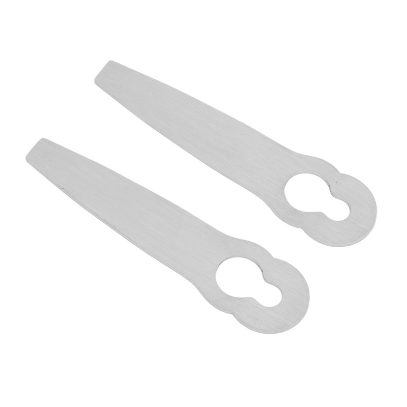 10 Pcs Lawn Mower Metal Blade Replacement Mowing Blade for