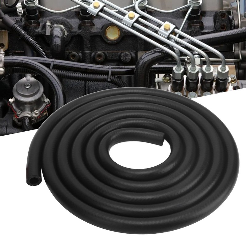 1/2 Inch 12mm ID Flexible NBR Fuel Line Hose 10FT
