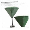 Sosoport Garden Heater Cover Weatherproof Dust Heavy Duty Patio Heater