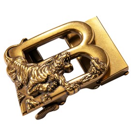 Barry.Wang Mens Ratchet Belt Christmas gift Designer Buckle with Colorful Genuine Leather Belt Replaceable,Trim to Fit, Hollow M, One Size