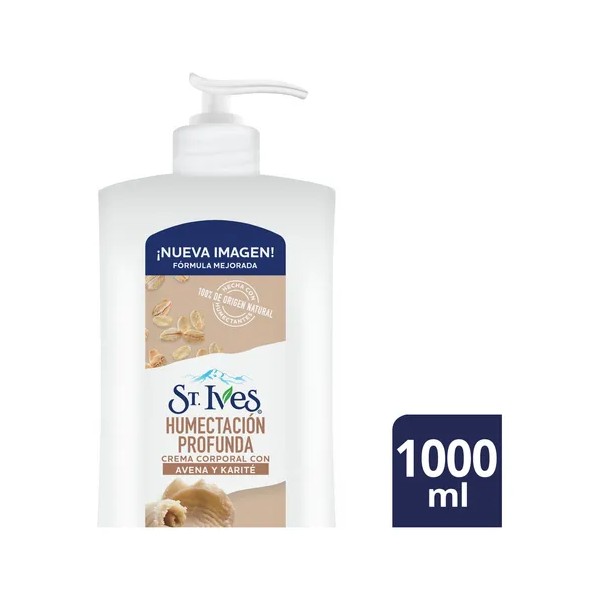 St Ives Crema Corporal Humectación Profunda 1lt