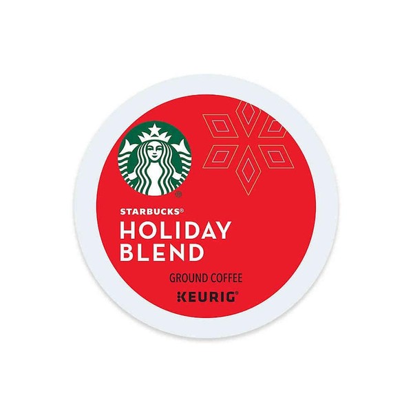Starbucks Holiday Blend Coffee, Keurig K-Cups, 16 Count (64 Count)